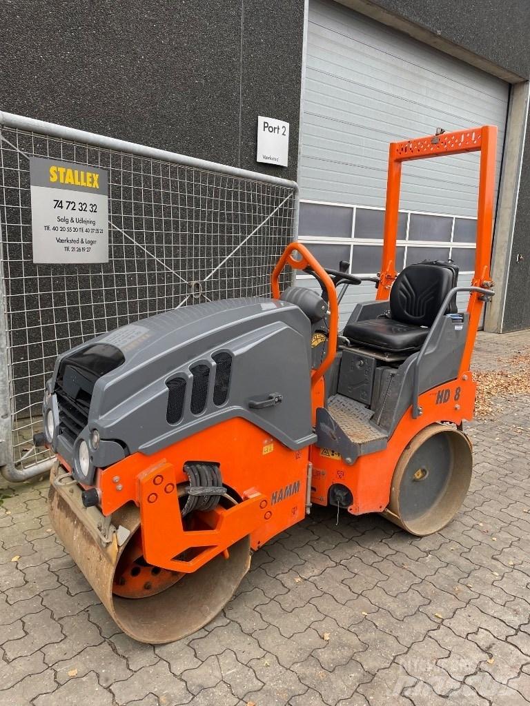 Hamm HD 8 VV Tandemjyrät