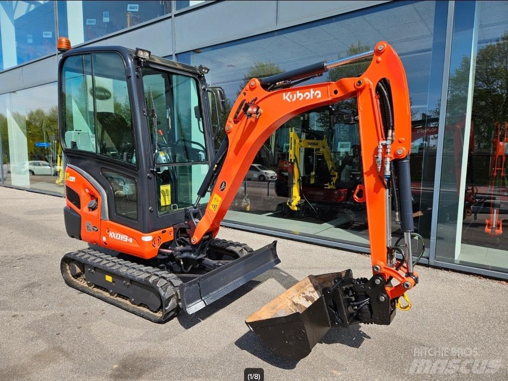 Kubota KX 019-4 Minikaivukoneet < 7t