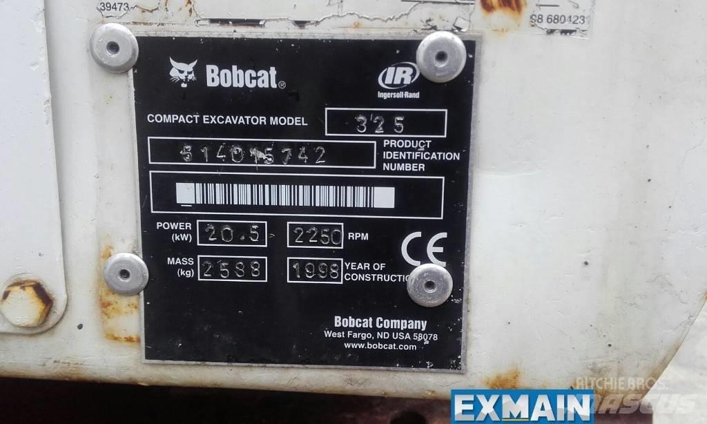 Bobcat X 325 Minikaivukoneet < 7t