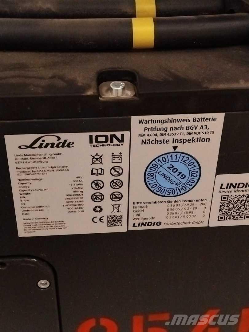 Linde E16 ION Sähkötrukit