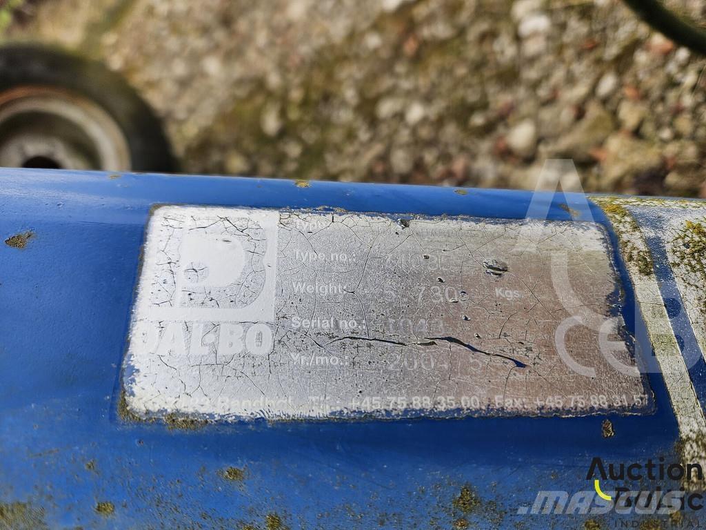 Dal-Bo AXH 600 Kiekkomultaimet ja lautasäkeet