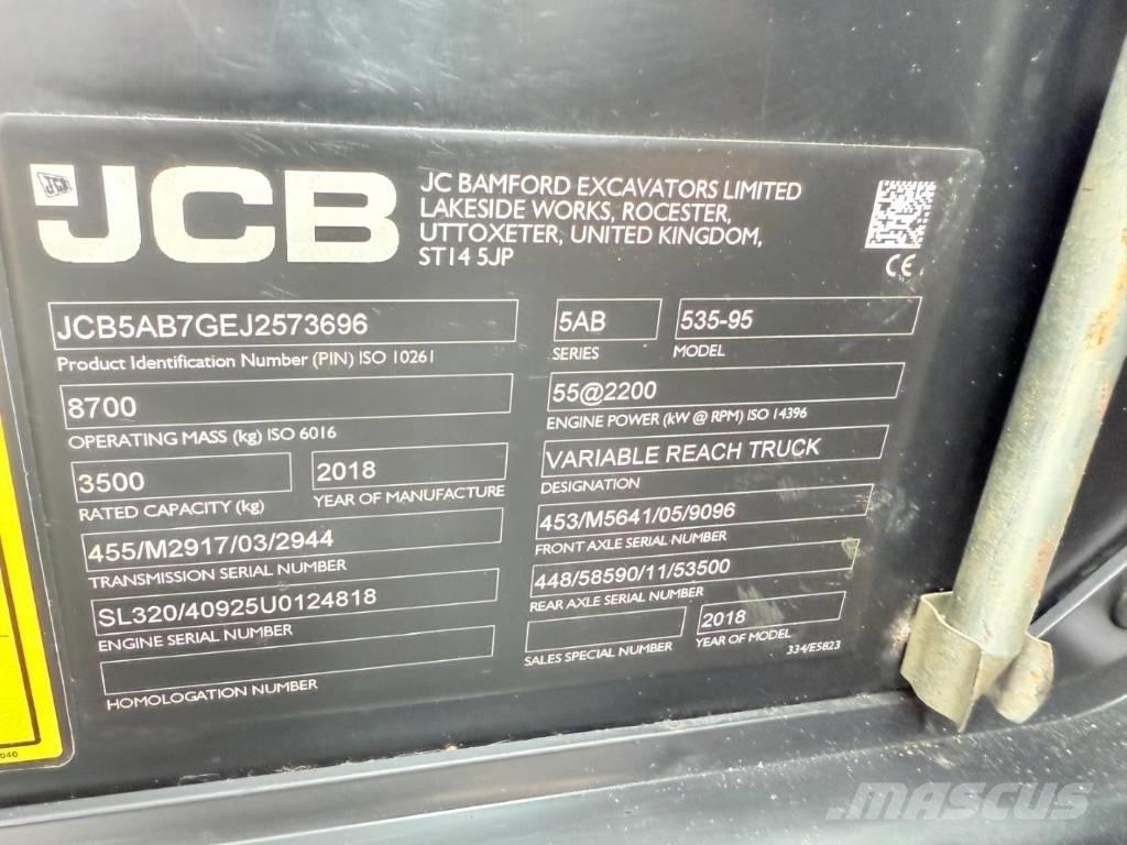 JCB 535-95 Kurottajat