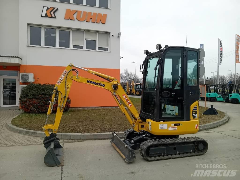 Komatsu PC 16 R-3HS Minikaivukoneet < 7t