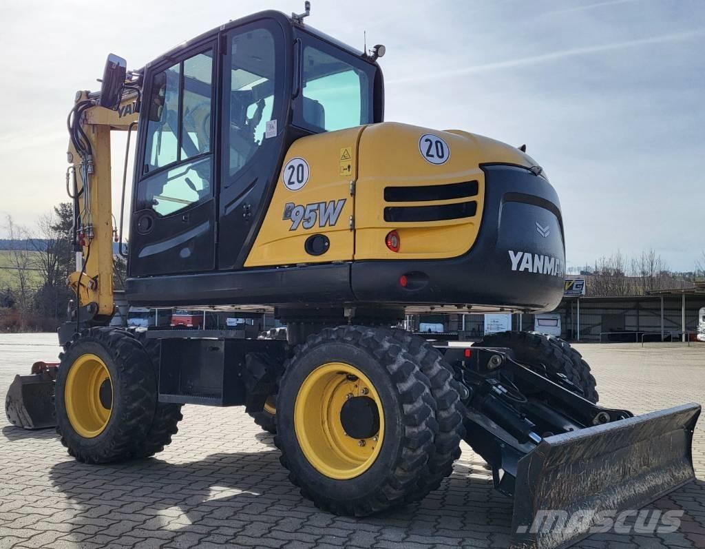 Yanmar B 95 W Pyöräkaivukoneet