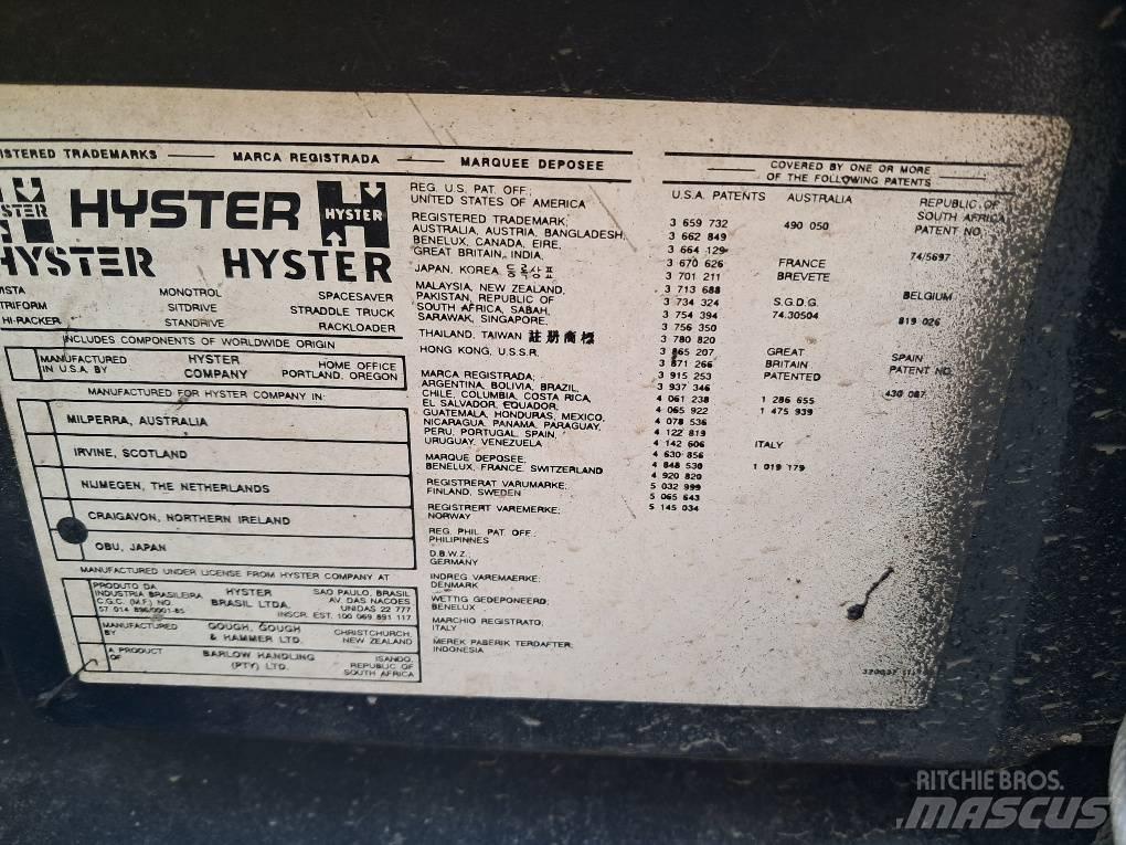 Hyster H250XL Nestekaasutrukit