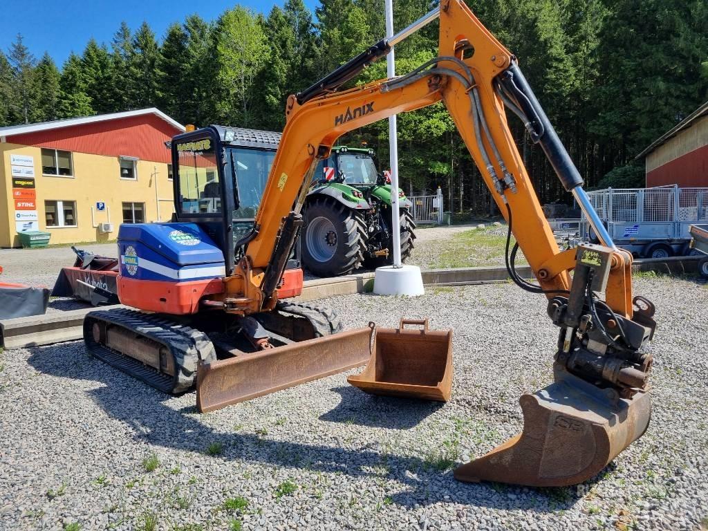 Hanix H 55 DR Minikaivukoneet < 7t