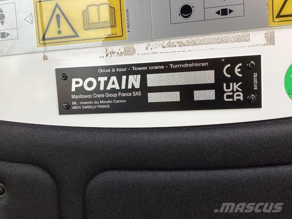 Potain MR309-H16 Torninosturit