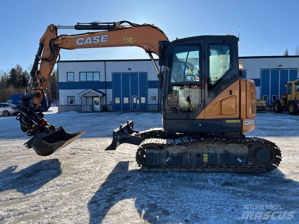 CASE CX 85 D SR Midikaivukoneet 7t - 12t