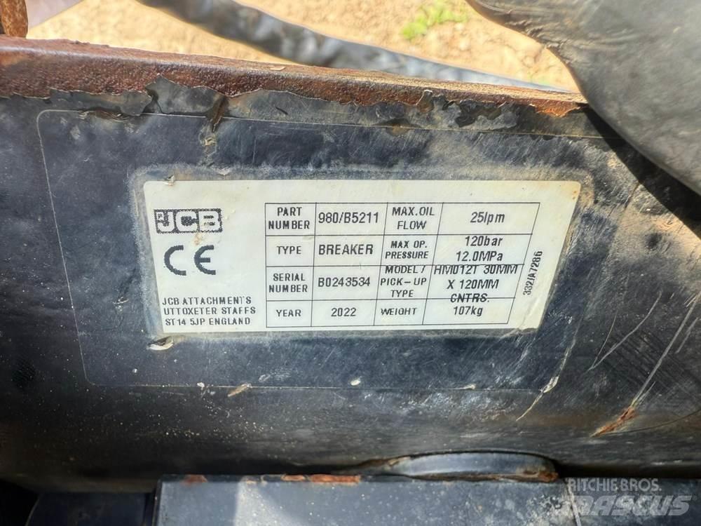 JCB HM012T BREAKER Lisävarusteet ja komponentit