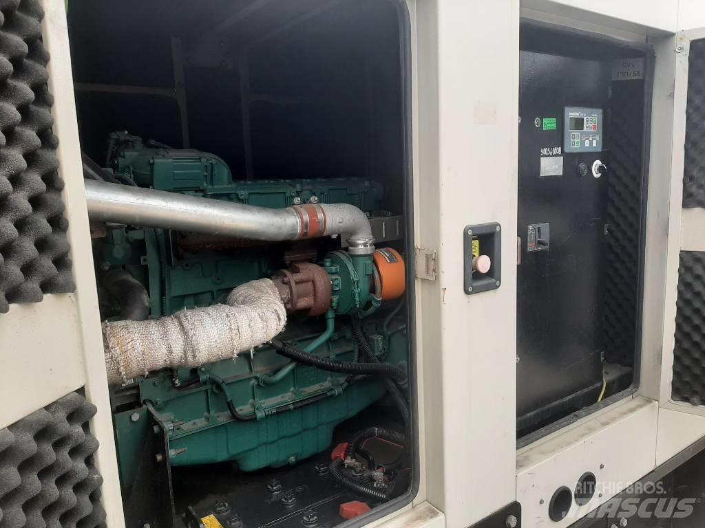 Fogo volvo penta Dieselgeneraattorit