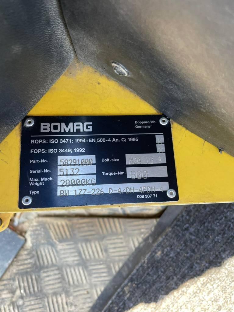 Bomag 213 DH-4 Yksivalssijyrät