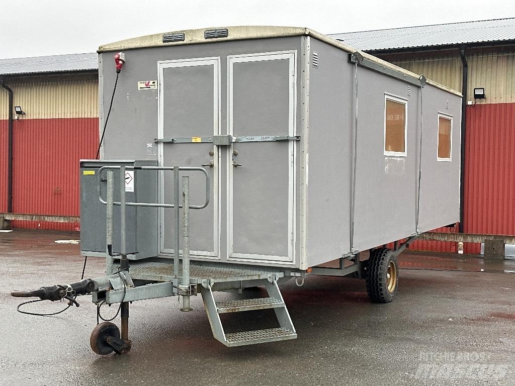  Arbetsvagnar PVT-6 Työmaakopit