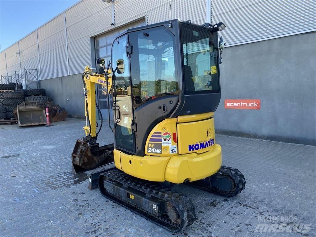 Komatsu PC24MR-5 Pyöräkaivukoneet