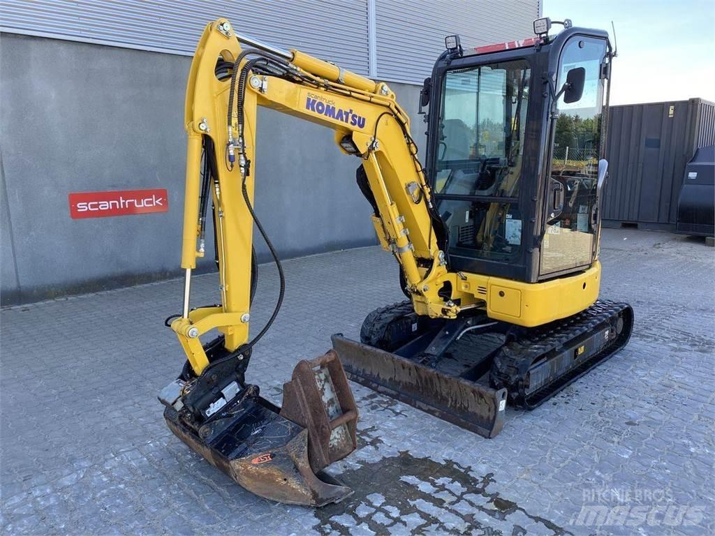 Komatsu PC24MR-5 Pyöräkaivukoneet