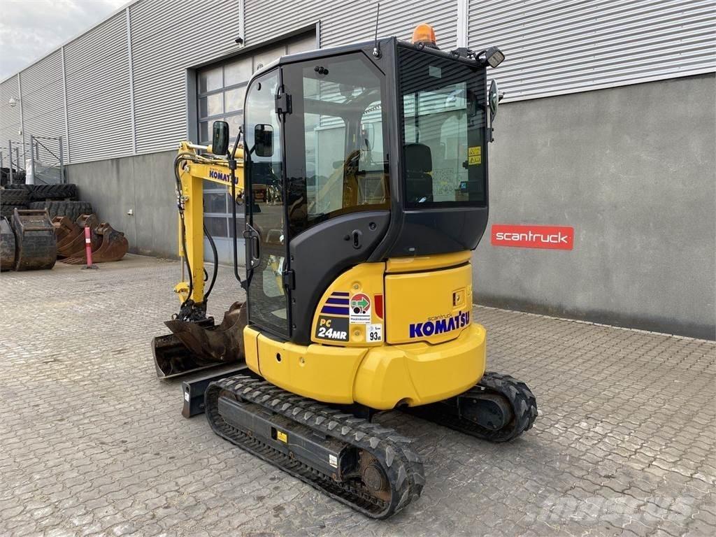 Komatsu PC24MR-5 Pyöräkaivukoneet