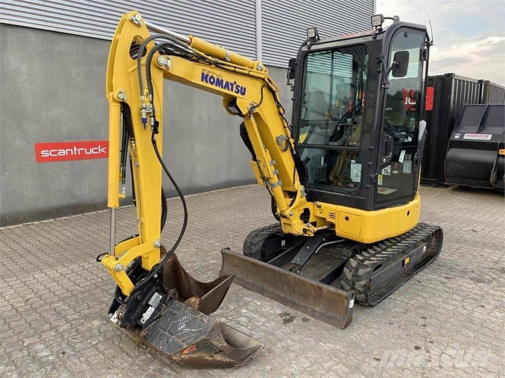 Komatsu PC24MR-5 Pyöräkaivukoneet