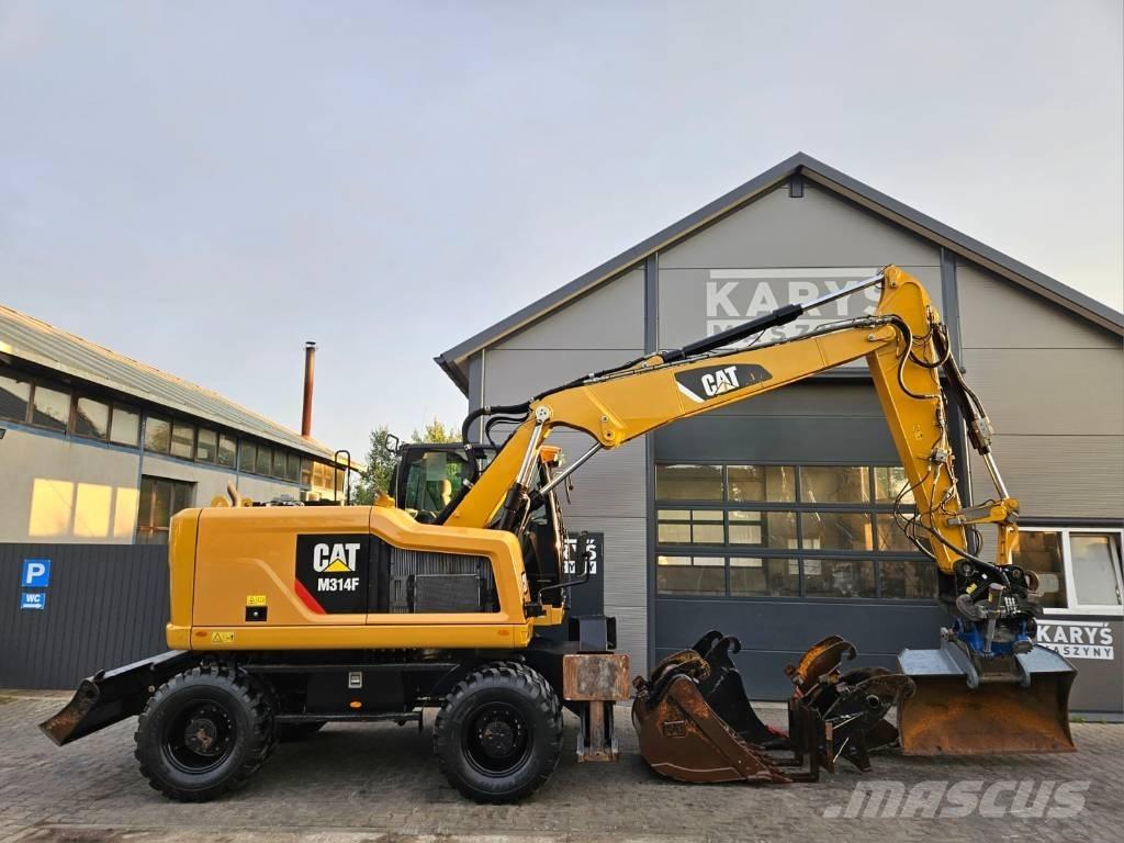 CAT M 314 Pyöräkaivukoneet