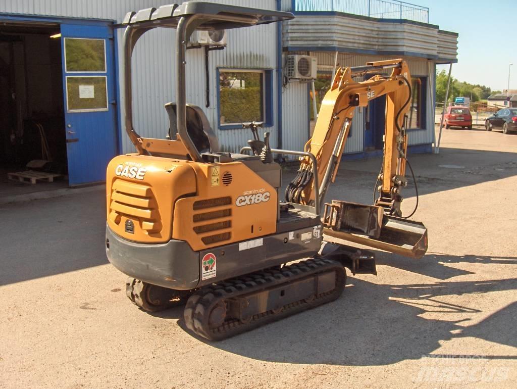 CASE CX 18 Minikaivukoneet < 7t