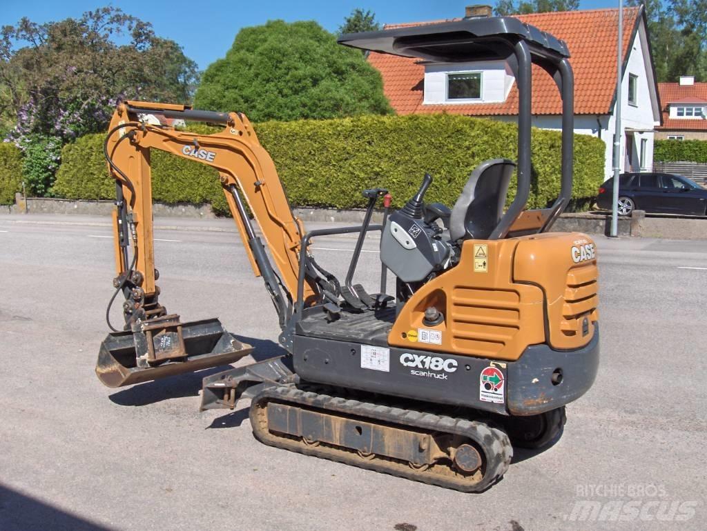 CASE CX 18 Minikaivukoneet < 7t