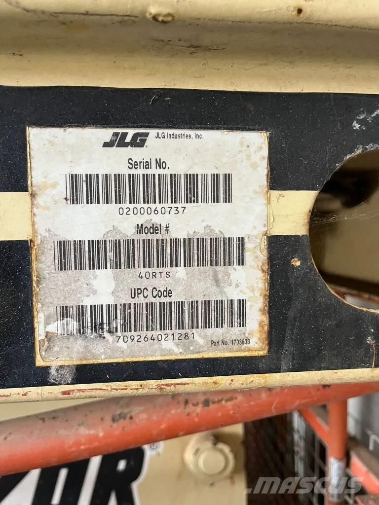 JLG 40 RTS Saksilavat