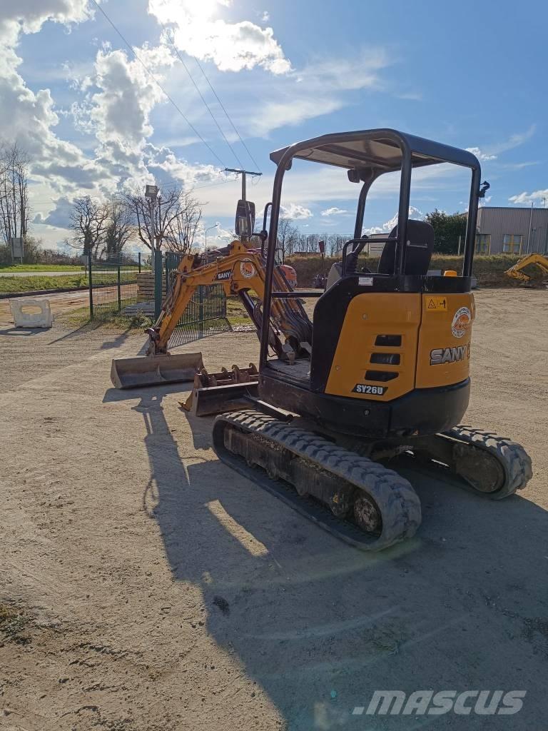 Sany SY 26 U Minikaivukoneet < 7t