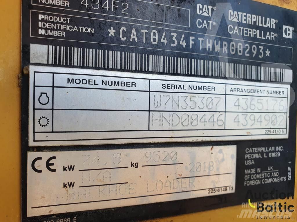 CAT 434 F2 Kaivurikuormaajat