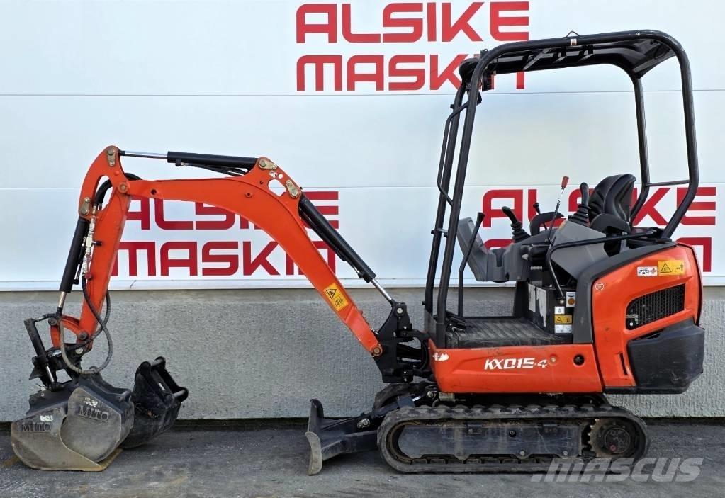 Kubota KX 015-4 Minikaivukoneet < 7t