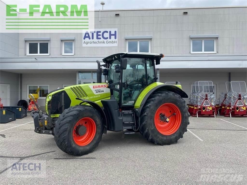 CLAAS arion 650 Traktorit