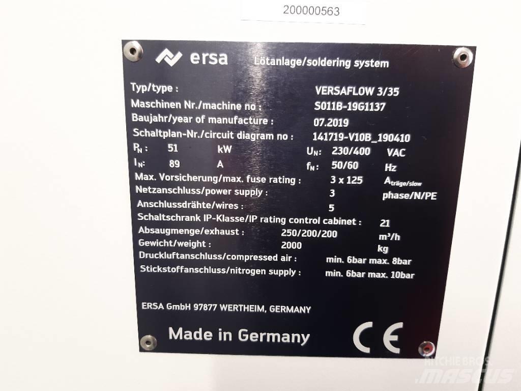  Ersa VERSAFLOW 3/35 Muut koneet