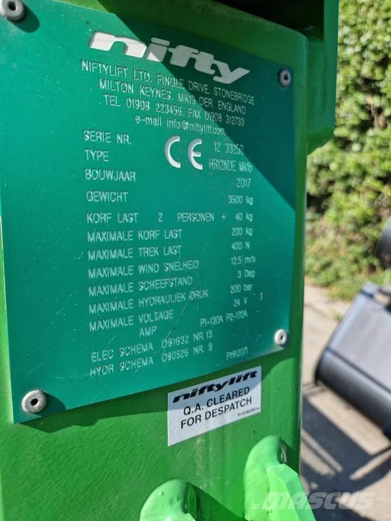 Niftylift HR12NDE Kuukulkijat