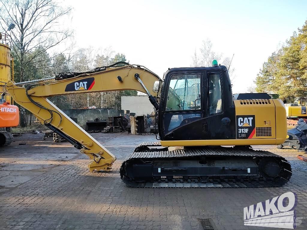 CAT 313 Telakaivukoneet