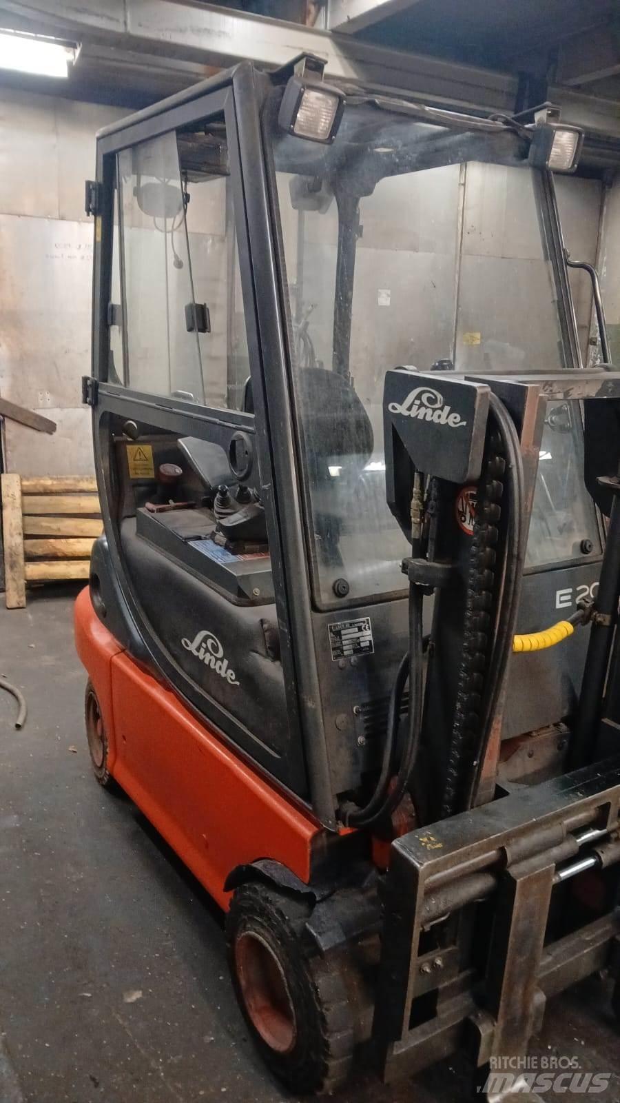 Linde E20P-02 Sähkötrukit