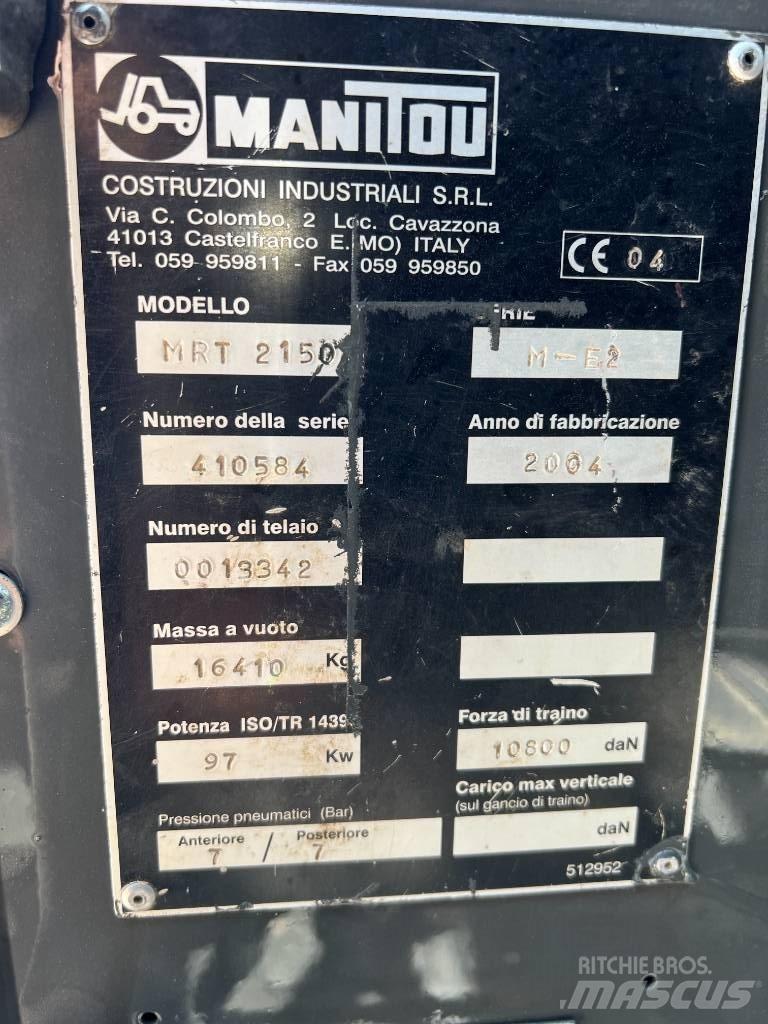 Manitou MRT 2150 Kurottajat