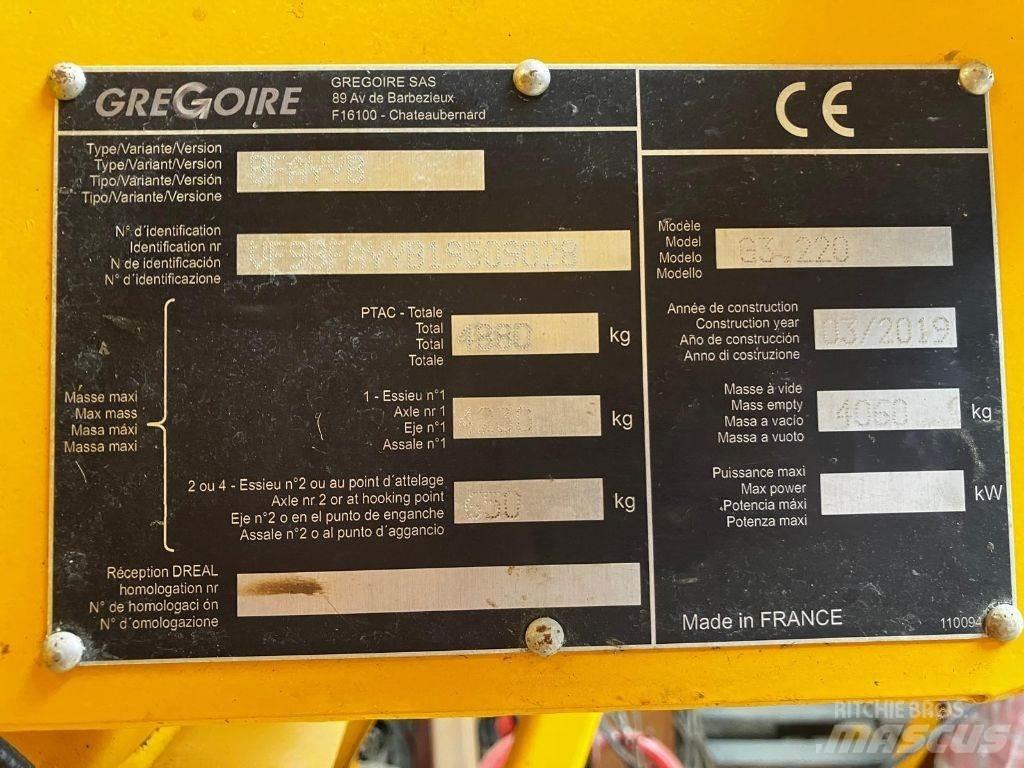 Gregoire G3.220 Rypäle sadonkorjuukoneet