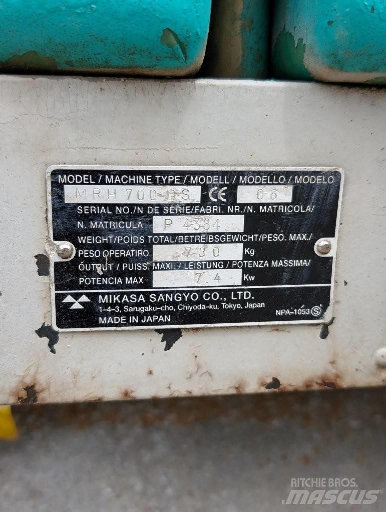 Mikasa MRH 700 DS Tiivistyskoneet