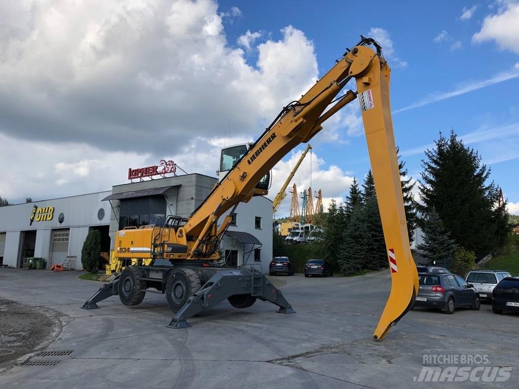 Liebherr A 934 C HD Jätteenkäsittelijät