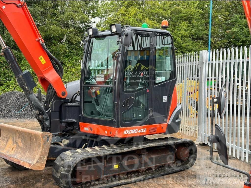 Kubota KX 080-4 Midikaivukoneet 7t - 12t
