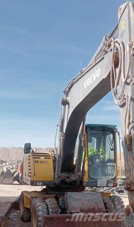 Volvo 180 Giratoria Pyöräkaivukoneet