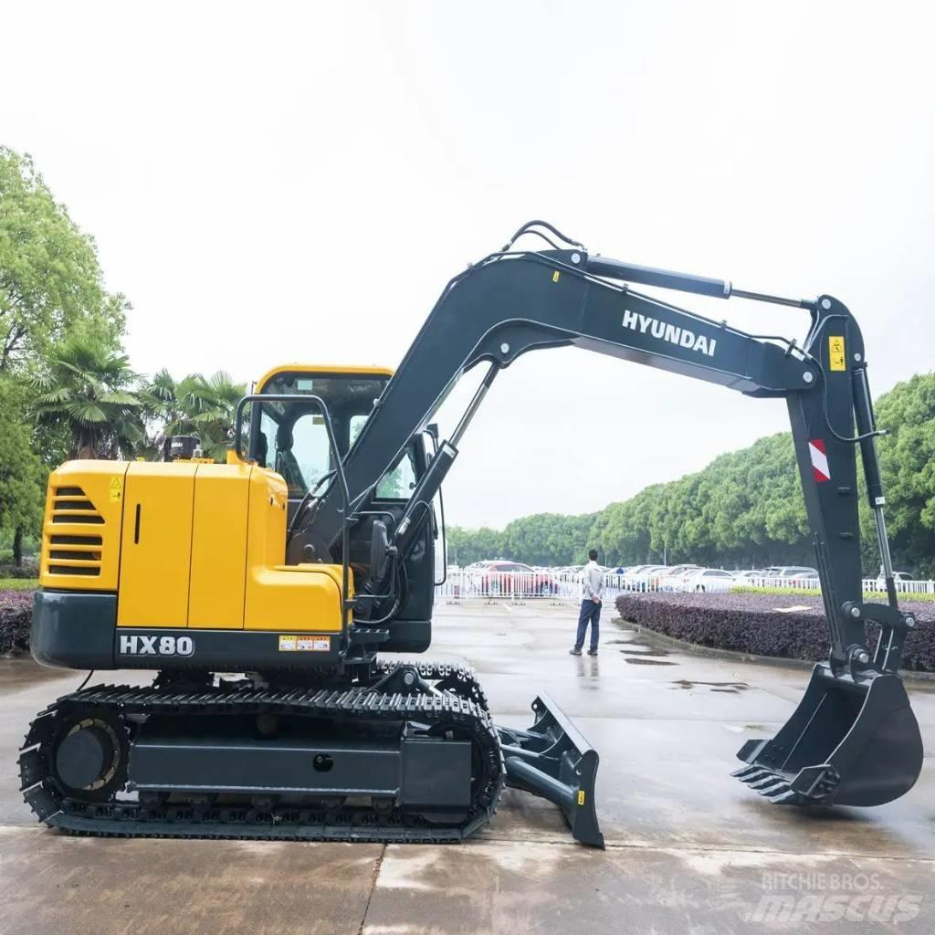Hyundai HX80 Midikaivukoneet 7t - 12t
