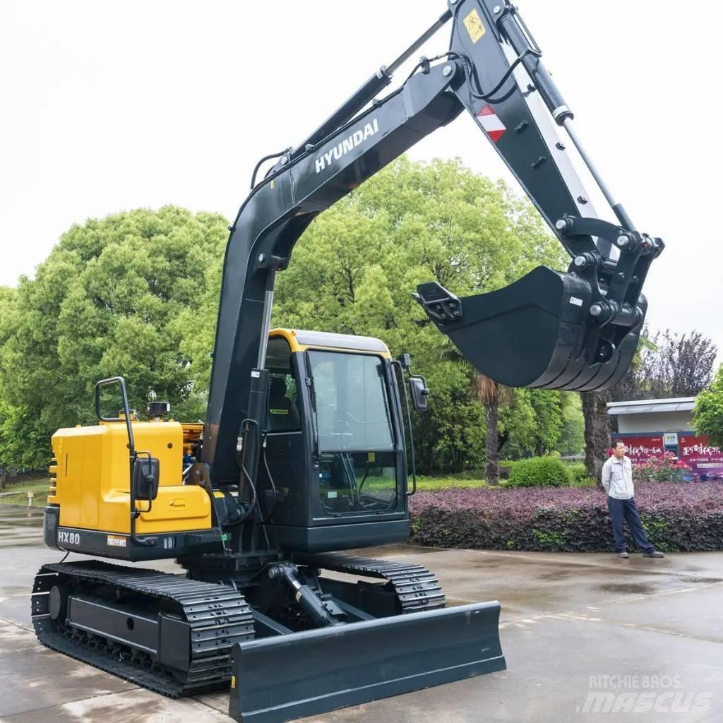 Hyundai HX80 Midikaivukoneet 7t - 12t