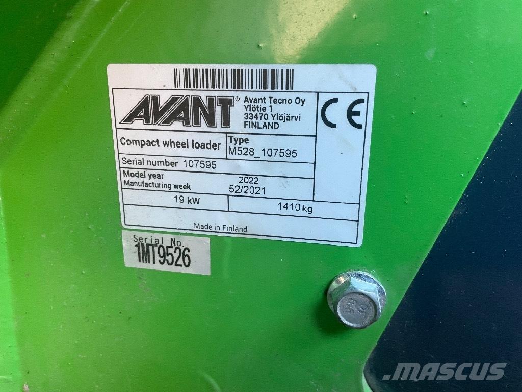 Avant 528 Yleiskuormaajat