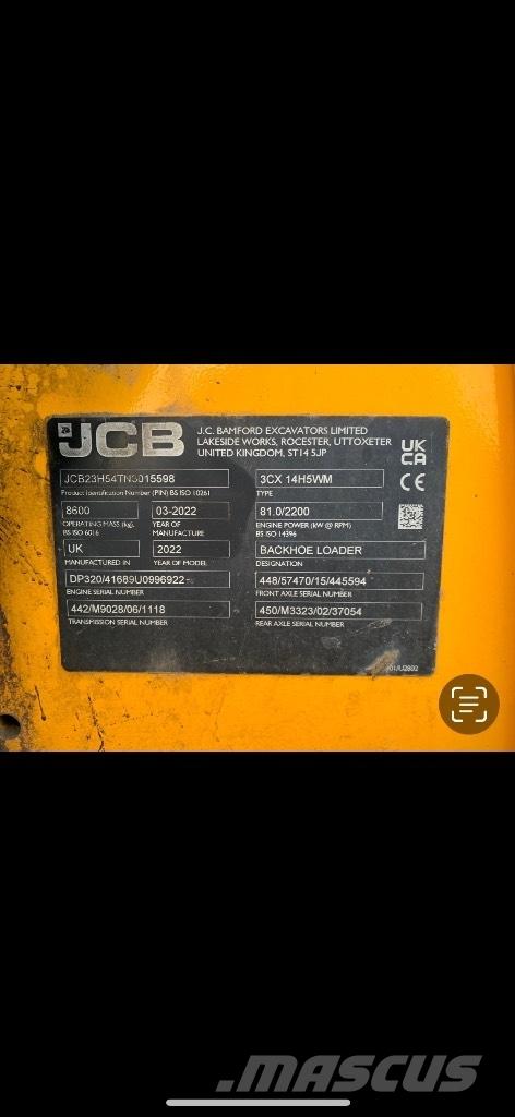 JCB 3 CX Kaivurikuormaajat