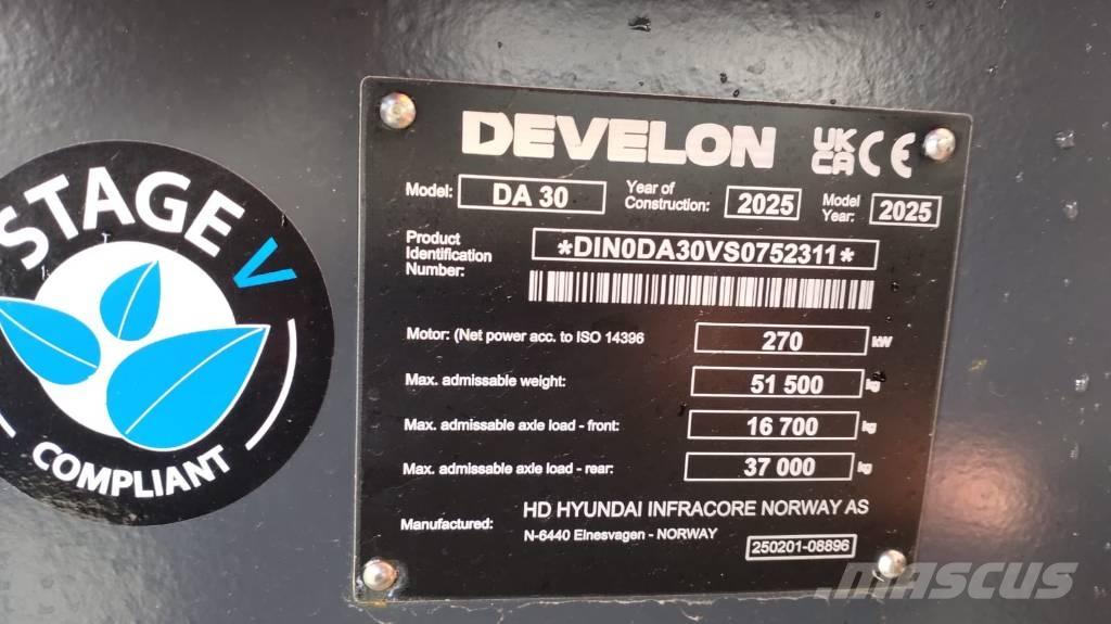 Develon DA 30-7 Dumpperit