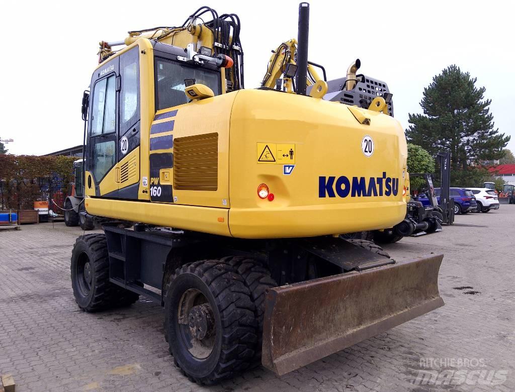 Komatsu PW160-11 Pyöräkaivukoneet