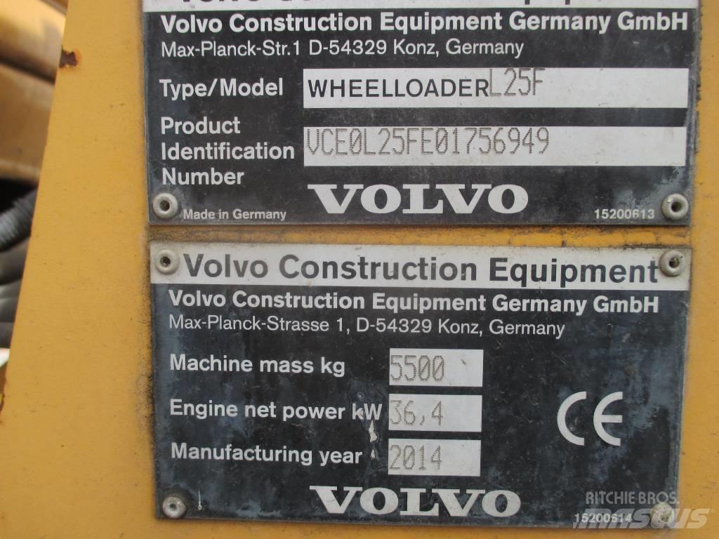 Volvo L 25 F Pyöräkuormaajat