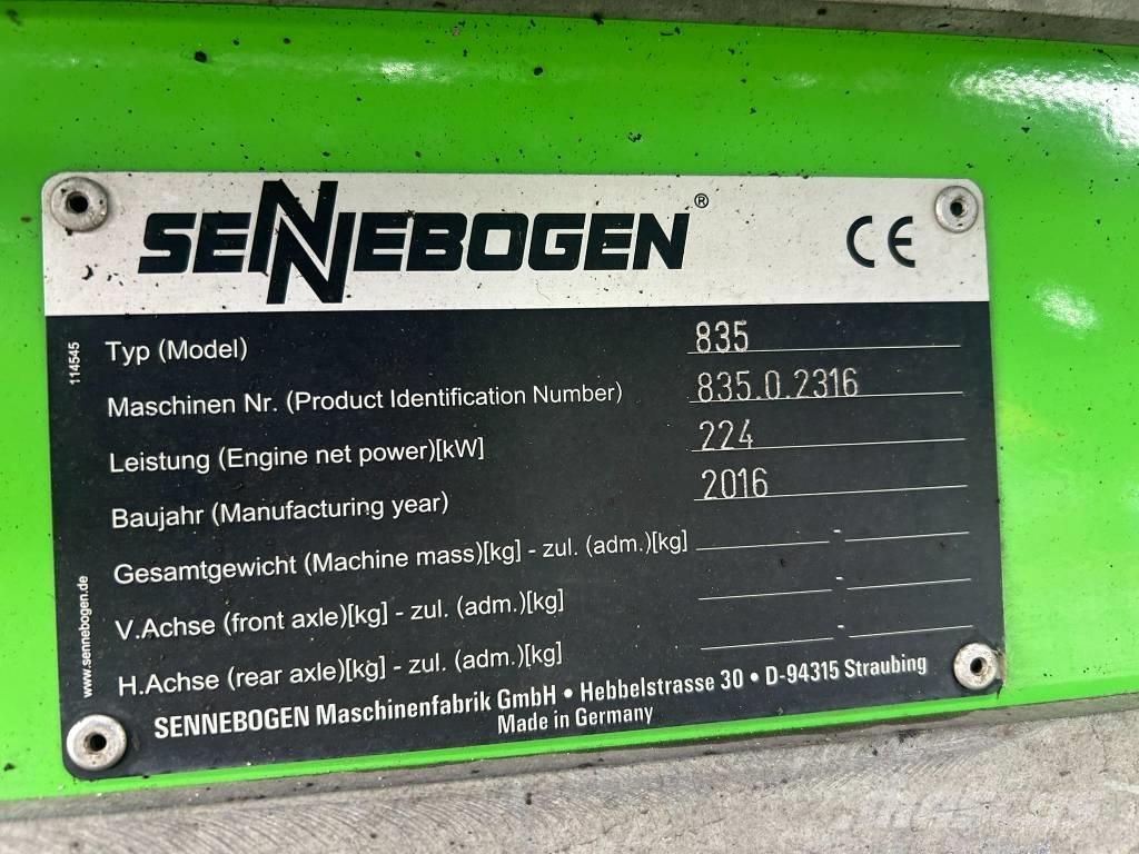 Sennebogen 835 M Jätteenkäsittelijät