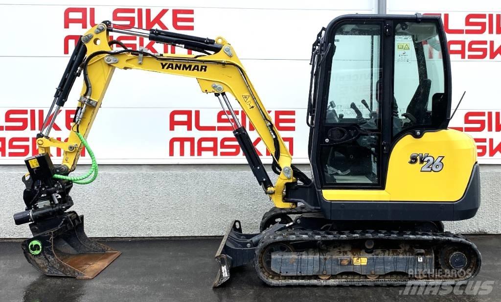 Yanmar SV 26 Minikaivukoneet < 7t