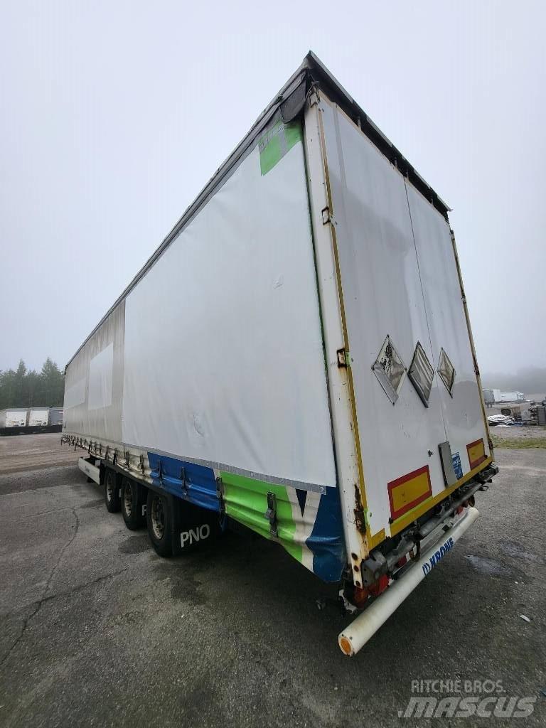 Krone Curtain Mega Pressukapellipuoliperävaunut