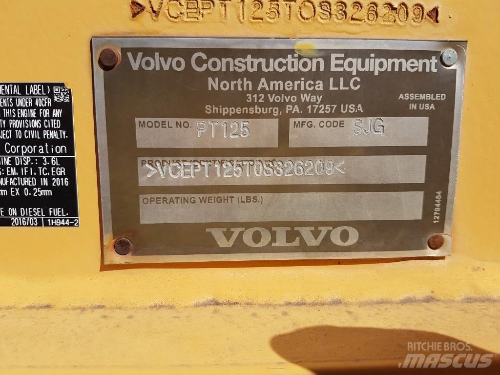 Volvo PT125 Kumipyöräjyrät