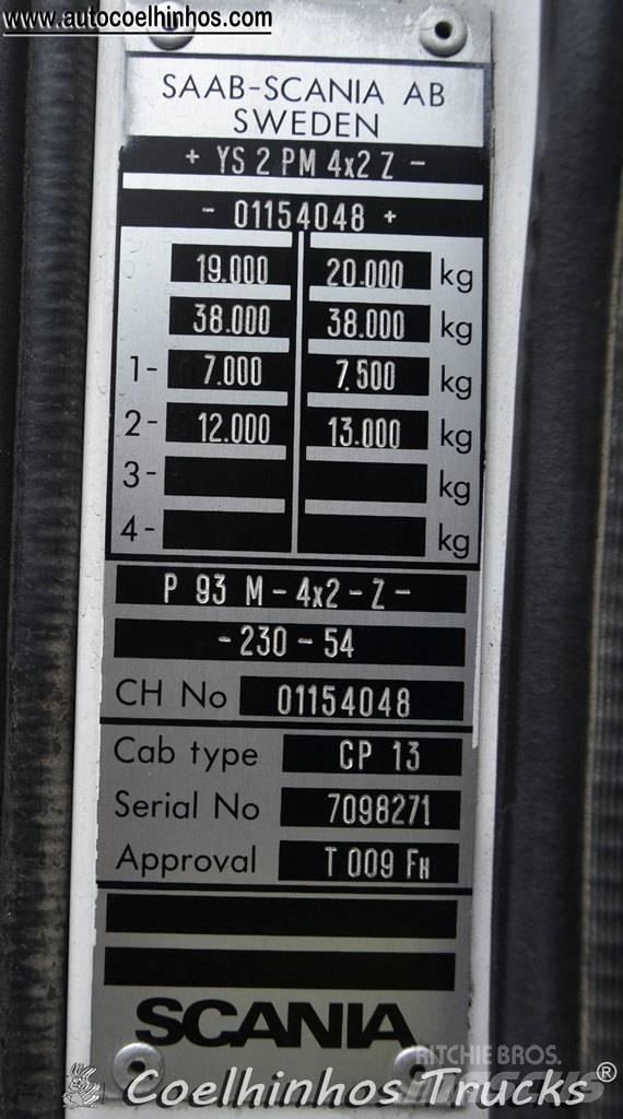 Scania 93M 230 Pressukapelli kuorma-autot